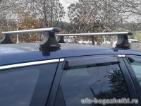 Багажник на крышу Mazda CX-7, Атлант, аэродинамические дуги