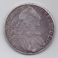 талер 1765 г. Бавария. Германия