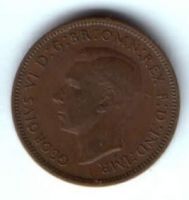 1 фартинг 1947 г. Великобритания