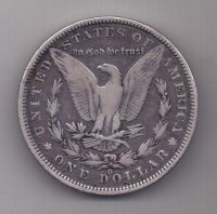 1 доллар 1887 г. О. США