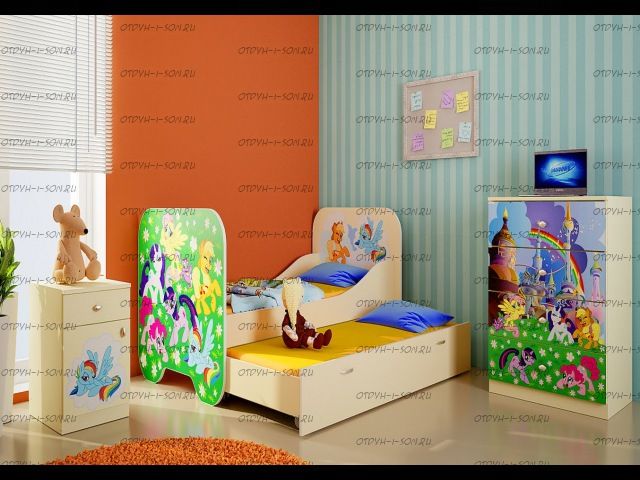 Детская комната Пони №1