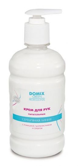 Крем для рук питательный с ромашкой, 500 мл. Domix