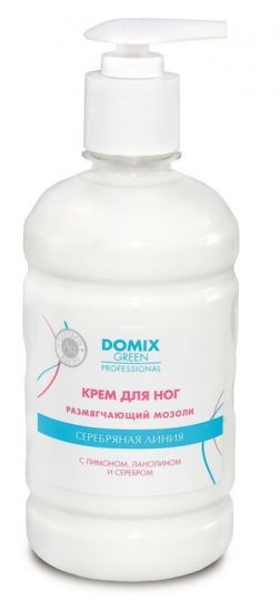 Крем для ног размягчающий мозоли, 500 мл. Domix