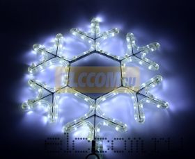 Фигура световая "Снежинка LED" цвет белый, размер 45*38 см NEON-NIGHT