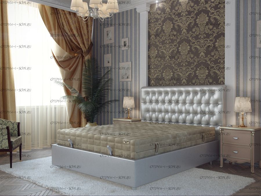 Кровать Fine Box №30 с изголовьем Pride H-2 Mr.Mattress