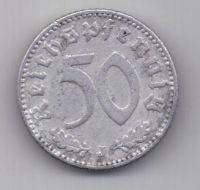 50 пфеннигов 1935 г. J. Германия