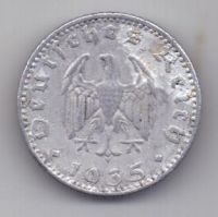 50 пфеннигов 1935 г. J. Германия