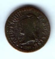 1 сантим 1795-1799 гг. Франция