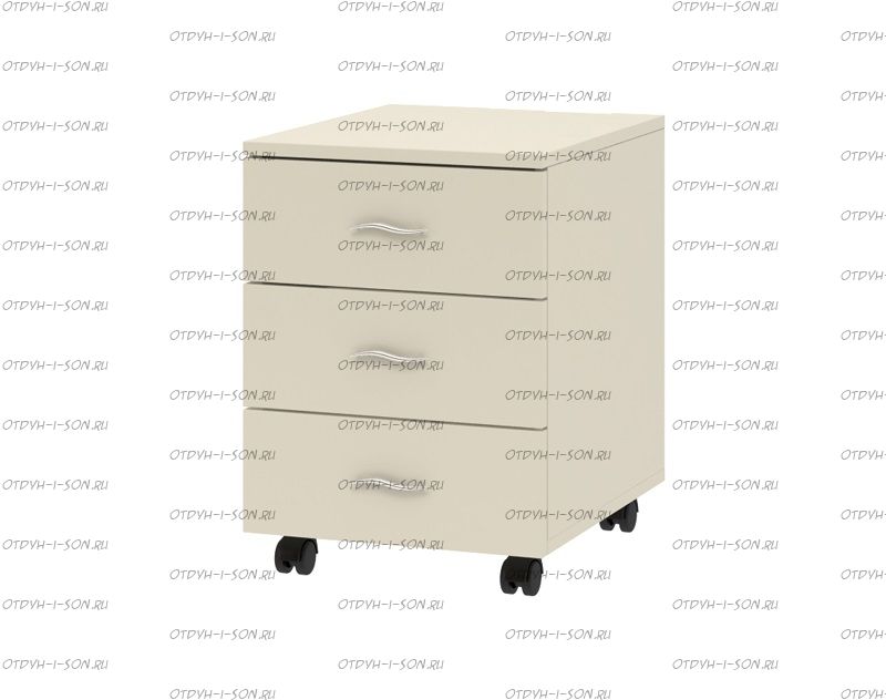 Тумба Дельта-24.2 (3 ящика) (44х43х60)