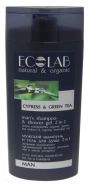 ECOLAB MAN МУЖСКОЙ ШАМПУНЬ И ГЕЛЬ ДЛЯ ДУША CYPRESS & GREEN TEA 250МЛ.