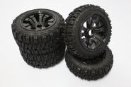 5B Small Knobby "EXCAVATOR" w/ carbon split super star wheels set