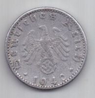 50 пфеннигов 1940 г. Германия