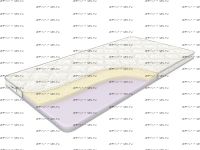 Наматрасник ППУ 30+ латекс 30 Дримлайн