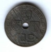 10 сантимов 1941 г. Бельгия