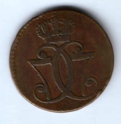 1 скиллинг 1771 г. Дания