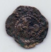 1 денье 1108-1137 г. Франция
