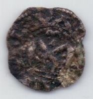 1 денье 1108-1137 г. Франция