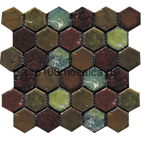 Hexa-8(2). Мозаика СОТЫ 44x49x10, серия Hexa,  размер, мм: 283*245 (GAUDI)