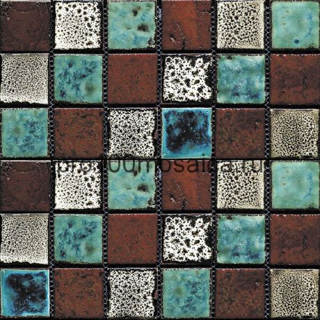 Orgn-26(4). Мозаика 45x45x10, серия ORGANICO,  размер, мм: 285*285 (GAUDI)