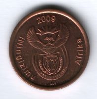5 центов 2009 г. ЮАР
