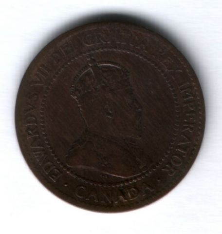 1 цент 1906 г. Канада
