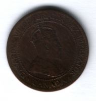 1 цент 1906 г. Канада