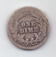 1 дайм 1912 г. США