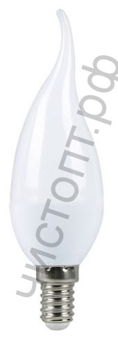 Светодиодная (LED) Лампа Smartbuy C37 Свеча на ветру матовая C37-12W/6000/E14 холодн. SBL-C37Can-12-60K-E14