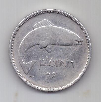 1 флорин 1931 г. редкий год. Ирландия. Великобритания