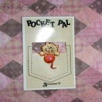 Брошь "Карманный кот" под золото/эмаль