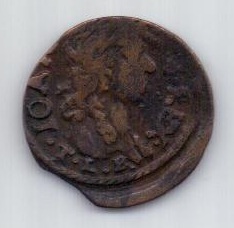 1 солид 1661 г. XF. Литва. Польша