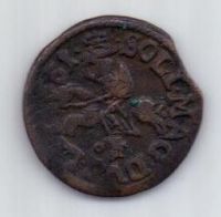 1 солид 1661 г. Литва. Польша