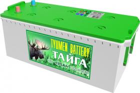 Автомобильный аккумулятор АКБ Тюмень (TYUMEN BATTERY) ТАЙГА  6СТ-195L 195Aч П.П.