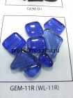 GEM-11R (WL-11R) стекло Мозаика серия GEM, 300*300*4 мм (NATURAL)