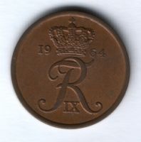 5 эре 1964 г. Дания