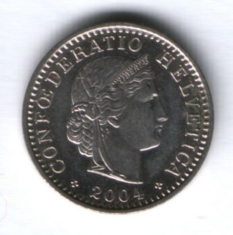 20 раппенов 2004 г. Швейцария