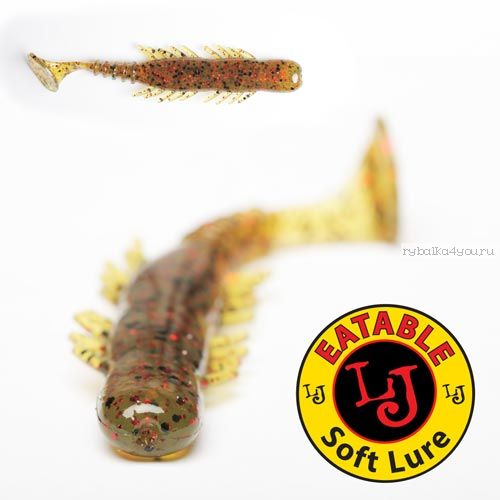 Виброхвост Lucky John Pro Series BUGSY SHAD 2,8" / 72 мм / цвет PA03 / 7 шт