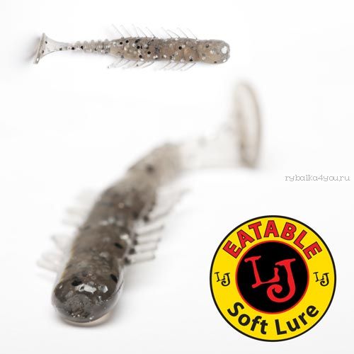 Виброхвост Lucky John Pro Series BUGSY SHAD 2,8" / 72 мм / цвет PA08 / 7 шт