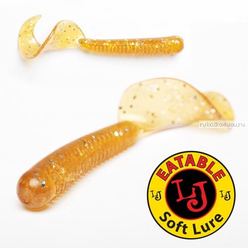 Твистер Lucky John Pro Series CHUNK TAIL 2,9" / 75 мм / цвет 064 / 7 шт