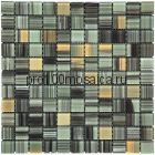 WL-34 стекло 25,8*25,8. Мозаика серия ETHNIC, 300*300*4 мм (NATURAL)