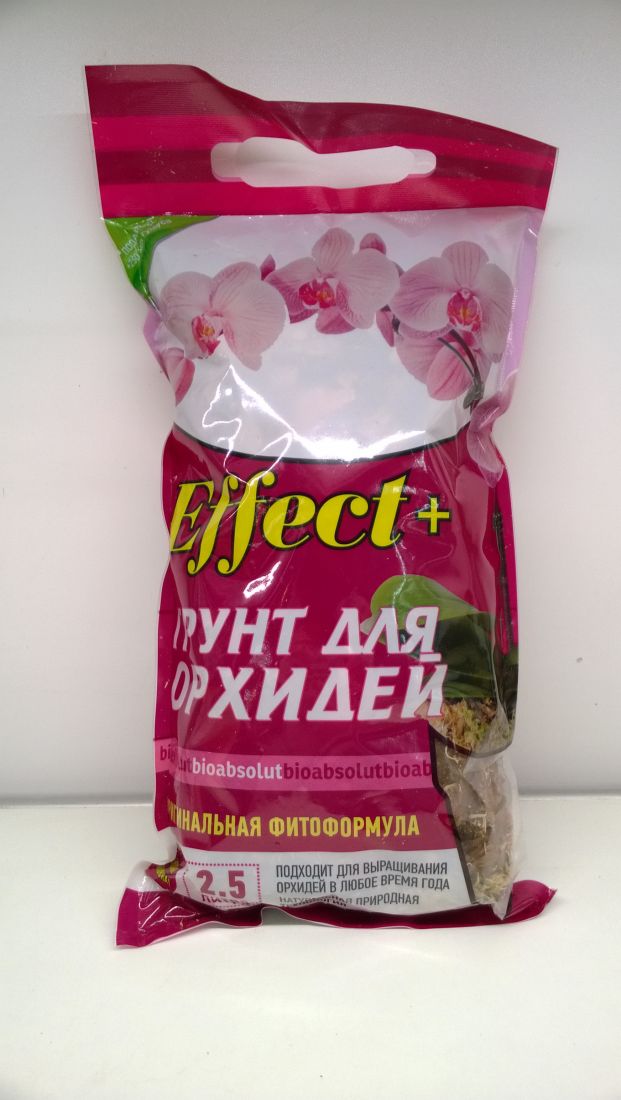 Грунт для орхидей Effect+, 2,5л