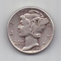 1 дайм 1944 г. США
