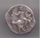 деньга 1533-1547 г. Иван IV Грозный