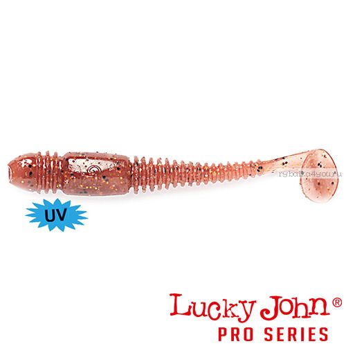 Виброхвост Lucky John Pro Series TIOGA 2,9" / 75 мм / цвет S14 / 7 шт