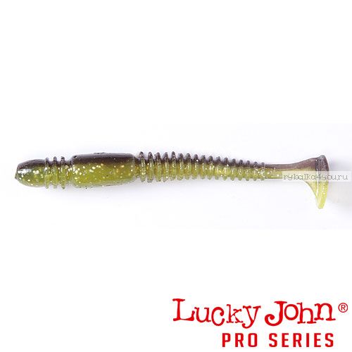 Виброхвост Lucky John Pro Series TIOGA 2,9" / 75 мм / цвет T36 / 7 шт