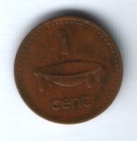 1 цент 1976 г. Фиджи