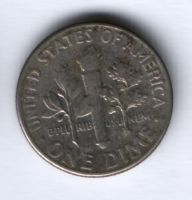 1 дайм 1969 г. США