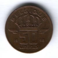 50 сантимов 1998 г. Бельгия