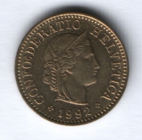 5 раппенов 1995 г. Швейцария