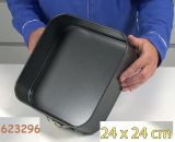 Форма  для торта раскладная  квадратная DELICIA 24х24 см 623296